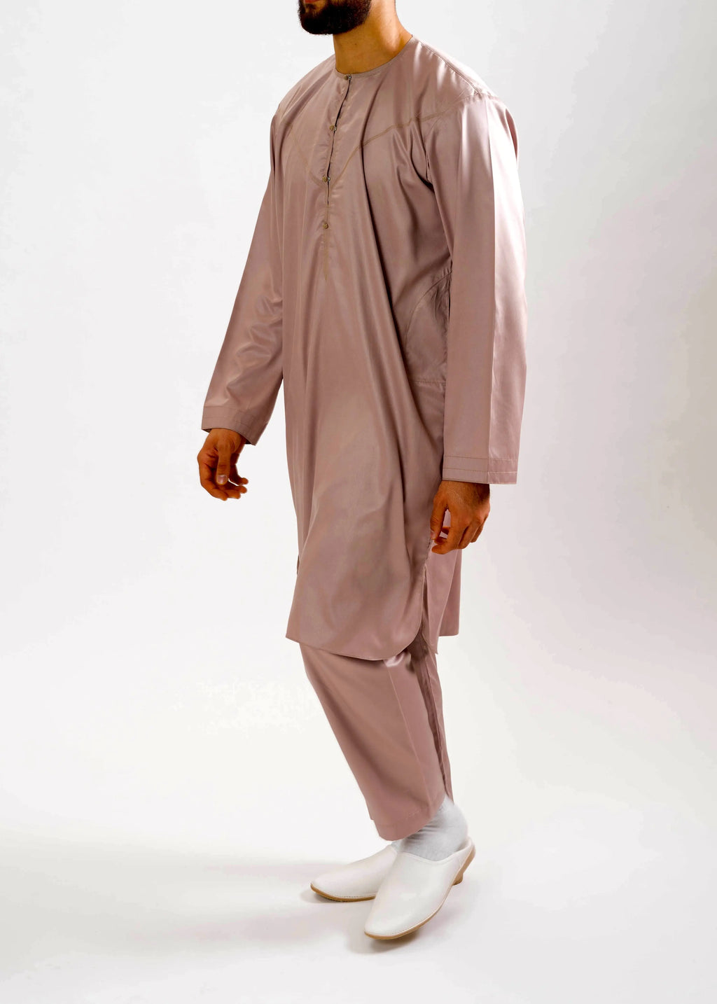 Qamis Taupe - Pakistanais - Emqamis