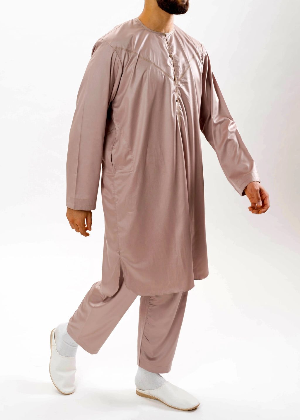 Qamis Taupe - Pakistanais - Emqamis