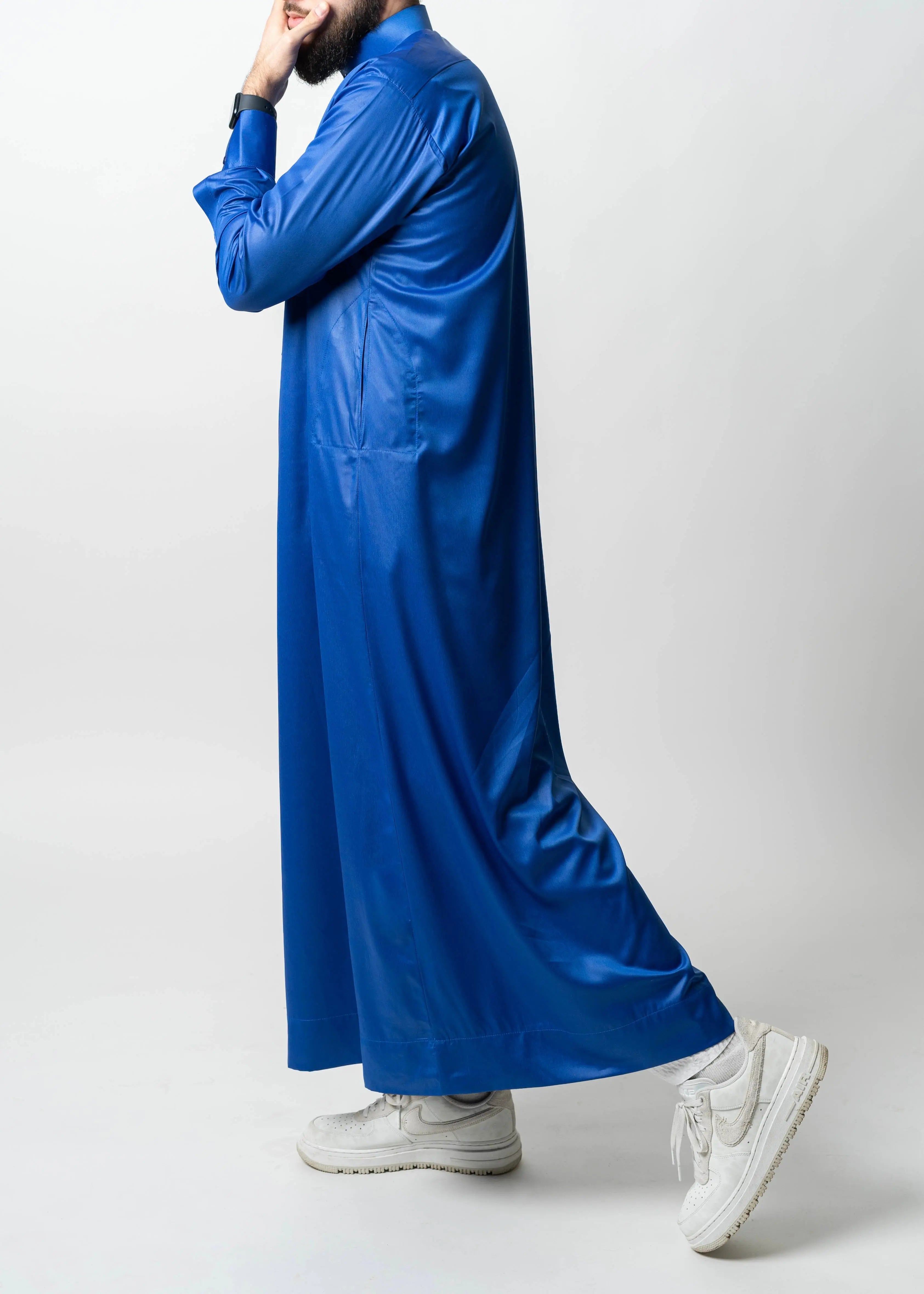 Qamis Bleu Roi - Saoudien - Emqamis