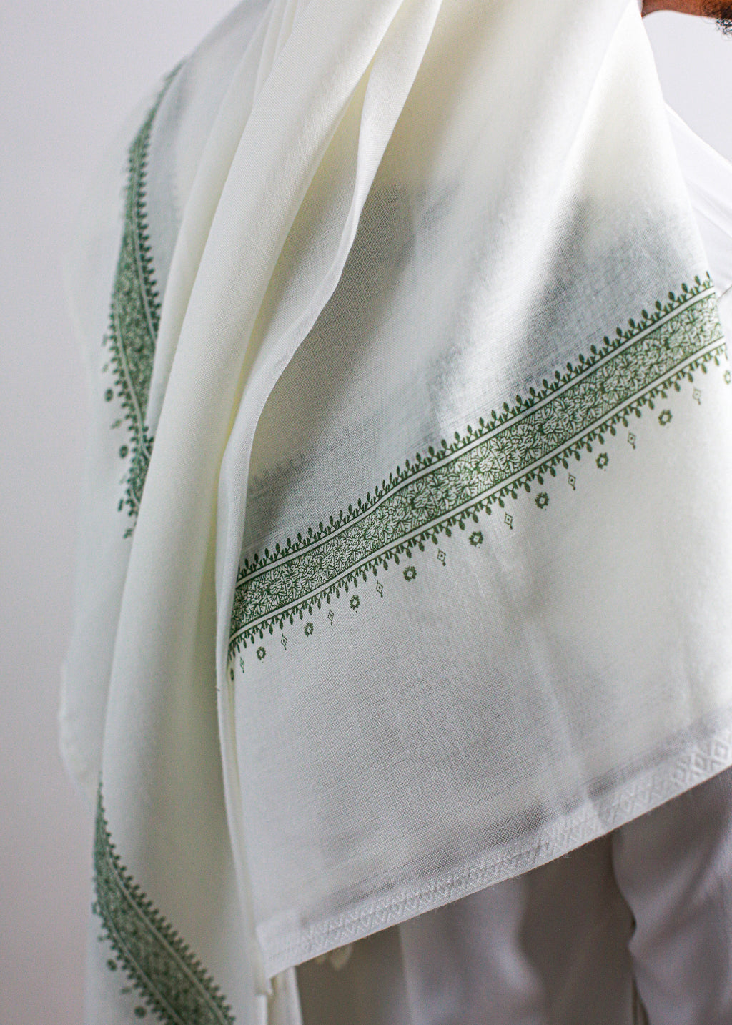 Shemagh Yéménite | Vert - Emqamis