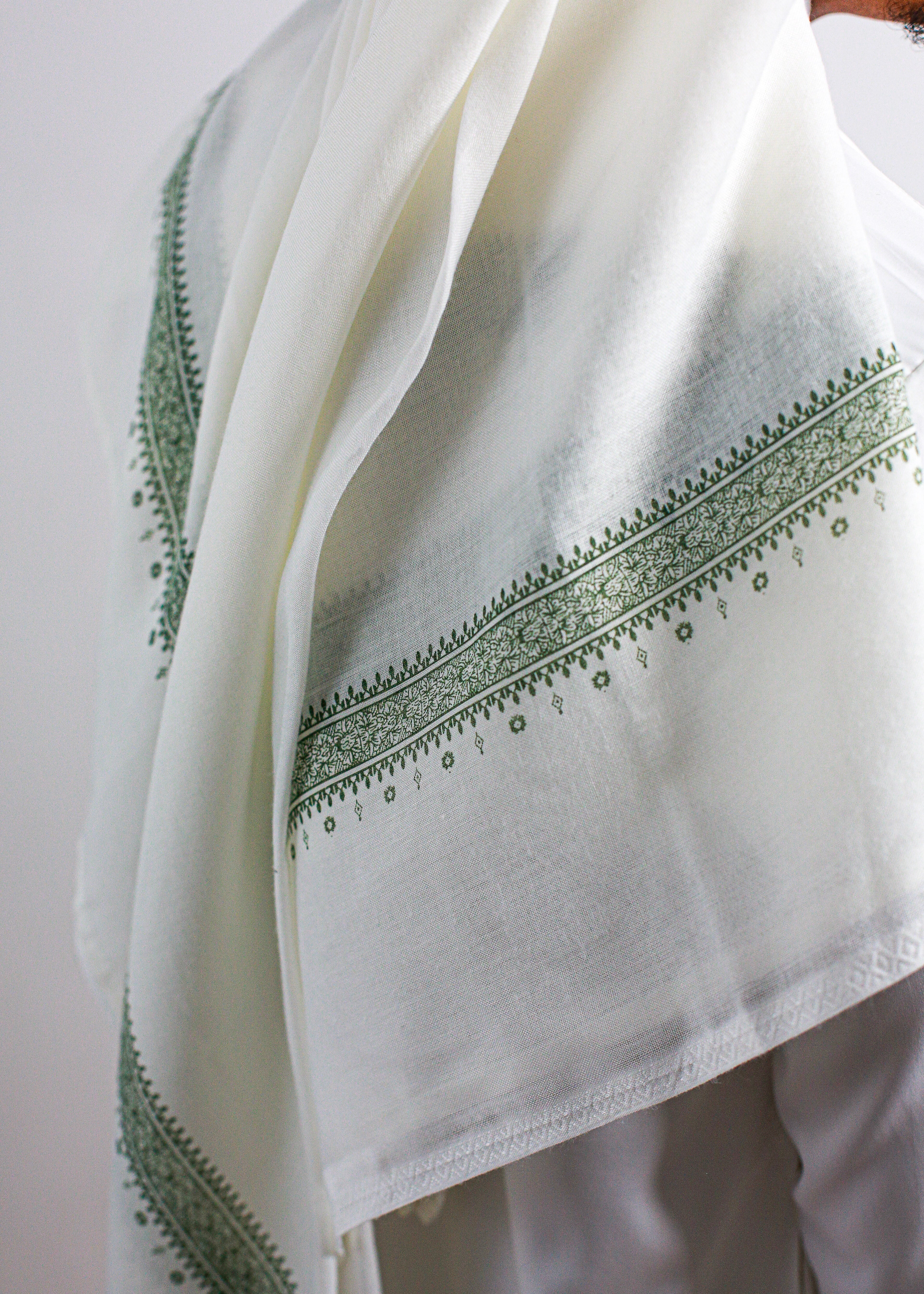 Shemagh Yéménite | Vert - Emqamis